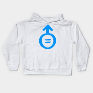 Uplifting Men - Equality Version Kids Hoodie